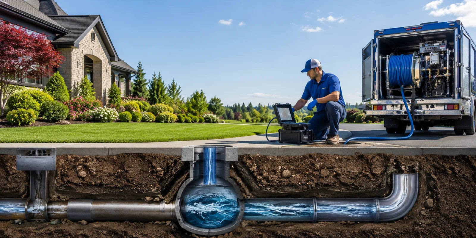 Drainage restoration information for Evansville, WI